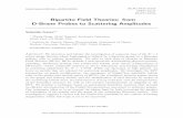 Bipartite Field Theories: from D-Brane Probes to Scattering Amplitudes · 2013-10-30 · D-Brane Probes to Scattering Amplitudes Sebasti´an Franco1,2 ... used in the context of scattering
