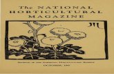 HORTICULTURAL MAGAZINE204 THE NATIONAL HORTICULTURAL MAGAZINE Oct., 1947 widely spaced whorls, about six to a whorl, with rather heavy calices of pur er gray than the leaves. As only