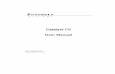 Catalyst CV User Manual - Ensemble Designs · Telecine Frame Reference Catalyst CV is a perfect solution for wiping between your telecine and a still store for frame reference comparison.