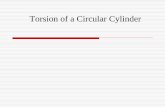 Torsion of a Circular Cylinder - ggn.dronacharya.infoggn.dronacharya.info/MTech_ME/Downloads/Question... · Theory Strain Tensor Stress Tensor Example Conclusion . Introduction Not