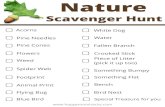 Nature Scavenger Hunt - Happy Mom Hacks · 2020-04-04 · Nature Scavenger Hunt Author: Teresa Reinhofer Keywords: DAD4ggqVAI4,BACfipFeSxs Created Date: 4/4/2020 7:17:06 PM ...