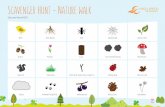 Scavenger Hunt - Nature walk - High Speed Training Limited€¦ · Scavenger Hunt - Nature walk Can you ﬁnd all 20? Bird Acorn Flower Log Two Similar Rocks Mushroom Squirrel Tall