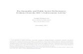 Pay Inequality and Public Sector Performance: Evidence from the SEC… · 2020-06-02 · Pay Inequality and Public Sector Performance: Evidence from the SEC’s Enforcement Activity
