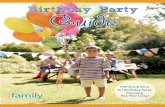Birthday Party Guide - NEPAFamily.com16 NEPA Family Magazine Birthday Party Guide 2014 JCC of Scranton Scranton scrantonjcc.org 570-346-6595 Swim, sports, bounce house or theme JCC