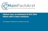 Clinical case: re-treatment of HCV DAA failure with 3-class resistanceregist2.virology-education.com/presentations/3rdcee/15... · 2017-09-28 · Clinical case: re-treatment of HCV