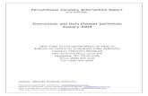 Percutaneous Coronary Intervention Report · Percutaneous Coronary Intervention Report Form DOH-3331 Instructions and Data Element Definitions January 2004 ... Cerebrovascular Disease