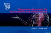 Diagnostic Approach for Eosinophilia and Mastocytosis · 2018-08-02 · Necessary: Clinical suspicion for mastocytosis Bone marrow (BM) examination . 1. Morphologically obvious mast