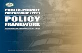 PARTNERSHIP (PPP) POLICY - GO-Investgoinvest.gov.gy/wp-content/uploads/PPP-handbook.pdf · 2018-06-26 · 6 Public-Private Partnership (PPP) Policy Framework Scope for PPPs in Guyana