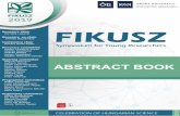 FIKUSZ 2017 Abstract Booklet€¦ · Innovative Integration of the Supply Chain – From Rationalization to ... Mobile security ... @hotmail.com Adopting a pricing strategy becomes