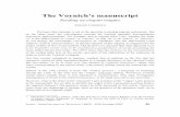 The Voynich’s manuscriptvoynich.free.fr/Bulletin_ARCSI_AntoineCASANOVA... · The Voynich’s manuscript Reading an elegant enigma Antoine Casanova We know that certainty is out