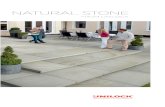 NATURAL STONE - commercial.unilock.com · Quality Stone – Independent lab testing has revealed Natural Stone from Unilock to have extremely low water absorption, incredible freeze-thaw