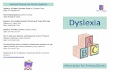 Overcoming Dyslexia Dyslexia - Microsoftbtckstorage.blob.core.windows.net/site13327... · The Everything Parent’s Guide to Children with Dyslexia: All you need to ensure your child’s