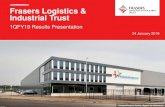 Frasers Logistics & Industrial Trust · 1/24/2019  · – Two leases renewed in Australia, with an average reversion of -7.2% – WALE of 6.71 years and high occupancy of 99.6% maintained
