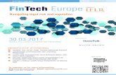 CPD POINTS AVAILABLE Fin Tech Europe Europe 2017/FinTech_Europe_2017...>CPD POINTS AVAILABLE #FinTechIFLR Fin Tech Europe ORGANISED BY Navigating legal risk and regulation 30.03.2017