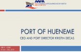 PORT OF HUENEME - RDwebaapa.files.cms-plus.com/.../2015LatinCongress/... · Port Governance •Created in 1937 - Act of the Legislature •Special District - H&N Code •Board of