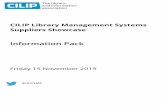 CILIP Library Management Systems Suppliers …searching, SharePoint integration, Google site mapping, user commenting/rating). Lucidea’s ILS/KM solutions improve productivity, lower