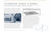 CUBISM AND CABRI - NCETMvolume of a pyramid ( base area height), we can thus ﬁnd an approximation for the volume of the building block as about 30 litres. The proper name for such