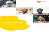 Living our values - GSK · Diversity and Human Rights ... GSK’s potential for impacting human rights is far reaching, encompassing areas such as access to medicines, patient safety,