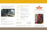 Chanderiayan brochure 2014 August 001 · 2020-03-13 · Through Chanderiyaan, one will find customised designer fabrics for apparels and home fashion including sarees , salwar suits,