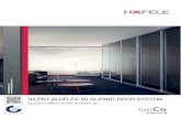 HTH Aluflex Brochure 2018 - MakeWebEasy€¦ · Silent Aluflex 80 Sliding door system: A wealth of options for peoples who want the best Escape the mundane and discover something