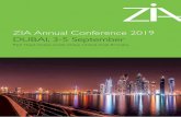 ZIA Annual Conference 2019 DUBAI, 3-5 September · 2019-10-16 · ZIRCON INDUSTRY ASSOCIATION, GRENVILLE COURT, BRITWELL ROAD, BURNHAM, BUCKS, SL1 8DF, UK ZIA AGM & Annual Conference