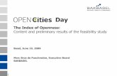 The Index of Openness: Content and preliminary …...id832 The Index of Openness: Content and preliminary results of the feasibility study Basel, June 19, 2009 Marc Bros de Puechredon,