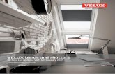 Pick&Click! - Burton Roofing Merchants · 2019-02-18 · VELUX blinds and shutters VELUX roof windows bring the outside in and offer fantastic views. This bright, airy feel is especially