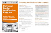 TNBankers.org Universal Universal... · Attendees will also receive a certificate of completion. Universal Banker Certification Program TNBankers.org Universal Banker Certification