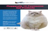Floppycats 10 Pawesome Cat Products...I’m so glad that you downloaded “Floppycats 10 Pawesome Cat Products”! I have reviewed cat products for 10 years now, and the products included