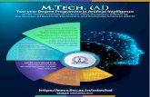 M.Tech. (AI) - Division of EECS, IISc Bangalore€¦ · M.Tech. (AI) Two-year Degree Programme in Artificial Intelligence at the Indian Institute of Science (IISc), Bengaluru offered