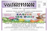 Yo TOWN OF YOUNGTOWN AGUA FRIA RANCH HOA PRESENTS … · The Youngtown Village Reporter (YVR) is the official newsletter of the Town of Youngtown. The primary objective of the YVR