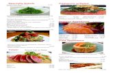 Specialty Salads Carpaccio w/Salad - Sushi Domosushidomoeugene.com/wp-content/uploads/2019/12/... · Sushi Nigiri Sushi (2pc ) Albacore (Shiro Maguro) 5.50 Anago (Saltwater Eel) 5.50