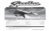 MS: SEA 82 ASSEMBLY MANUAL - static.shoplightspeed.com · ASSEMBLY MANUAL. GEEBEE. Instruction Manual 2 INTRODUCTION. Thank you for choosing the GEEBEE ARTF by SEAGULL MODELS. The