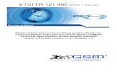 3GPP TR 21 - ETSI · 2013-06-27 · 3GPP TR 21.900 version 11.0.1 Release 11 ETSI 2 ETSI TR 121 900 V11.0.1 (2013-06) Intellectual Property Rights IPRs essential or potentially essential