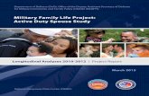 MFLP: Active Duty Spouse Study Longitudinal Analyses 2010 ...download.militaryonesource.mil/12038/MOS/Reports/MFLP-Longitudi… · Community and Family Policy (ODASD (MC&FP)) Military