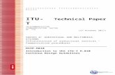 Introduction to the ITU-T H.810 Continua Design …€¦ · Web viewIntroduction to the ITU-T H.810 Continua Design Guidelines Subject Technical Paper: Introduction to the ITU-T H.810