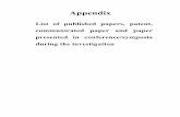 List of published papers, patent, communicated paper and ...shodhganga.inflibnet.ac.in/bitstream/10603/74668/14/14_appendix.pdf · Swati Gahlot, Amit K. Thakur, Vaibhav Kulshrestha,