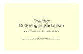 Suffering in Buddhism...The existence of suffering 2. the causes of suffering 3. the cessation of suffering 4. the path that leads to the cessation of suffering. The Noble Truth of