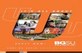 It’s all about - Bowling Green State University€¦ · It’s all about U CoNtENts VItal stats 2 FIRst-yEaR suCCEss 4 suppoRtING sCHolaRs 6 outstaNDING FaCulty 8 EXpERIENtIal lEaRNING