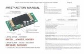 EDITION INSTRUCTION MANUAL - ZIMO-Version 10: Partly automated motor regulation, CV‟s #9, 56 etc. 2006 05 15 SW-Version 13: Improved motor control, ABC, function mapping 2006 06