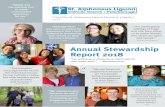 2018 Stewardship Report - St Alphonsus Liguoristalphonsus.net/.../11/2018-Stewardship-Report.pdf · peace wisdom meaning belonging truth Let's find it together. St. Alphonsus Liguori
