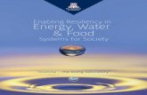 Enabling Resiliency in Energy, Water & Food Systems for ......National Science Foundation 4201 Wilson Boulevard Arlington, VA 22230 Dear Colby, We are pleased to transmit to you the