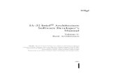 IA-32 Intel® Architecture Software Developer’s Manualstudies.ac.upc.edu/ETSETB/ARISO1/docs/Pentium-IV...1.2. overview of the ia-32 intel® architecture software developer’s manual,
