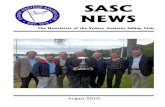 SASC NEWS - Home - SASC · SASC NEWS of Job and a keen eye for anticipating wind and weather, along with a practiced ability of being in the right place at the right time to avoid