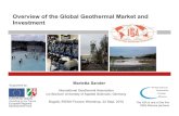 Overview of the Global Geothermal Market and Investment · Overview of the Global Geothermal Market and Investment The IGA is one of the five REN Alliance partners ... 140 projects