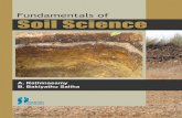 fundamental of soil science · principles of soil science as an integral part of the curriculum for soil science, environmental sciences, earth science, and water quality. The content
