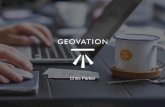 Chris Parker - Scottish Natural Heritage · Geovation is an Ordnance Survey initiative, in association with HM Land Registry, that supports start-ups, individuals, smaller businesses