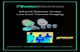 Thermal Imaging Arrays - Boston Electronics...2020/06/01  · Overview Infrared Thermopile Array Sensors HTPA Series Standard Optics TO46 TO39 TO8 HTPA 8x8d HTPA 16x4d HTPA 16x16d