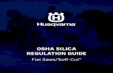 OSHA SILICA REGULATION GUIDE - Midwest Construction Rentals · That is why Husqvarna Construction Products has been developing solutions to control dust for decades. Since OSHA released
