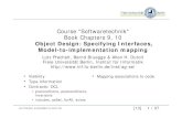 Object Design: Specifying Interfaces, Model-to ... · Lutz Prechelt, prechelt@inf.fu-berlin.de [13] 5 / 37 Specifying Interfaces • Requirements analysis activities • Identifying